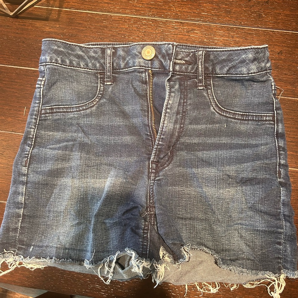 American Eagle High Waisted Denim Shorts